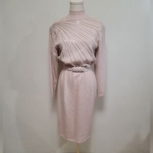 St. John for Neiman Marcus Vintage 80s Sweater Dress Size 6